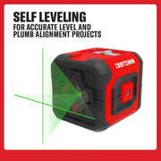 Green Cross Line Laser (55 Ft. Range)